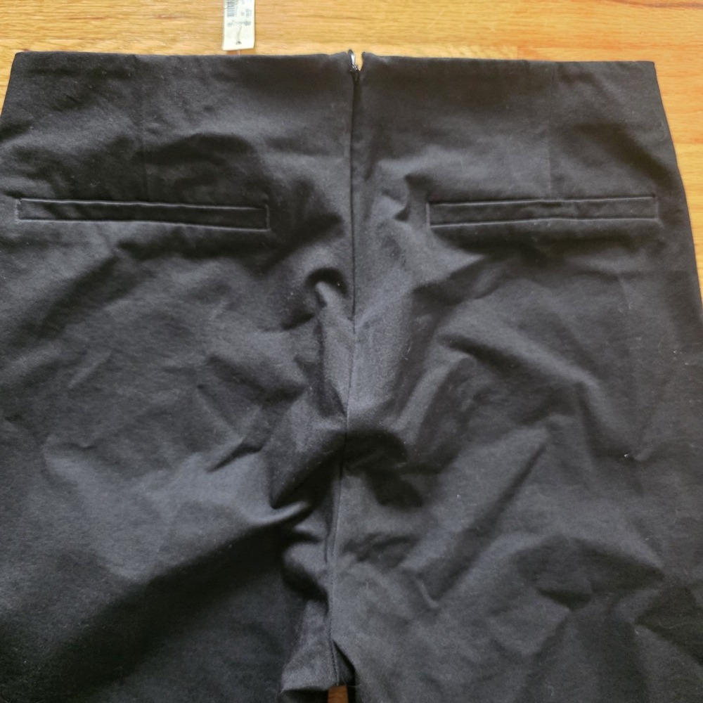Madewell Fraser Slim Pant Womens Sz 29 Black Preppy Business Acadameia NWT - Picture 4 of 9
